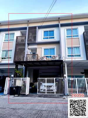 เช่าทาวน์โฮม เขตบางนา : เช่า ทาวน์โฮม 3 ชั้น The Rich Biz Home สุขุมวิท 105 ใกล้โรงพยาบาลศิครินทร์