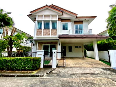 บ้านเดี่ยวให้เช่า : ให้เช่า บ้านเดี่ยวมัณฑนา กรุงเทพกรีฑา 7 | พื้นที่ 67 ตร.วา | ฟังก์ชันครบ ทำเลดี เข้า–ออกสะดวก