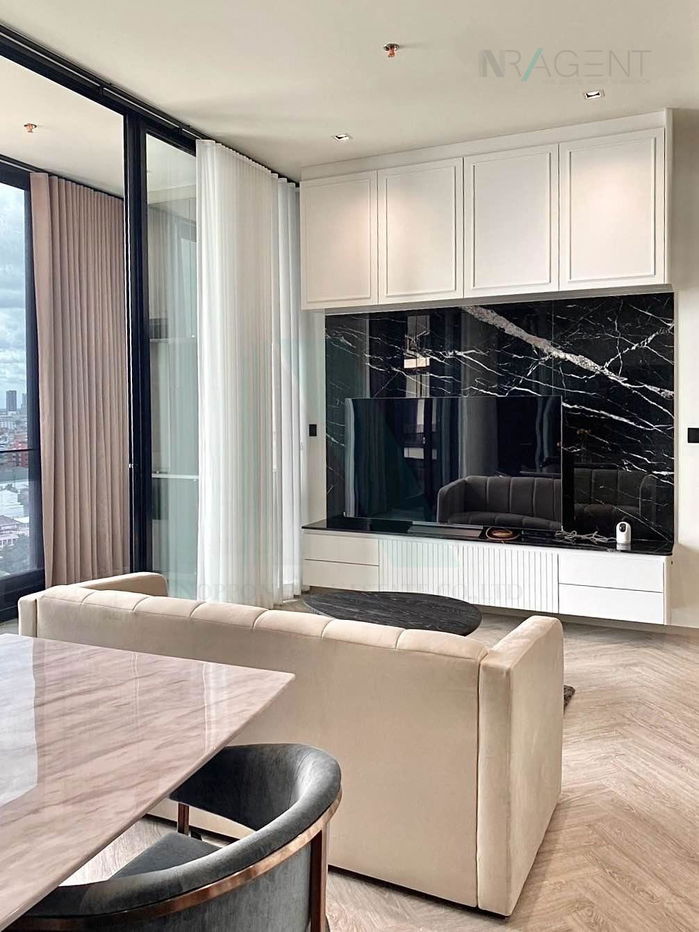 รูป ให้เช่าคอนโด แชปเตอร์ เจริญนคร-ริเวอร์ไซด์ อาคาร 1 ชั้น 17 2 ห้องนอน ขนาด 78 ตรม ใกล้ BTS กรุงธนบุรี - รูปที่ 1/8