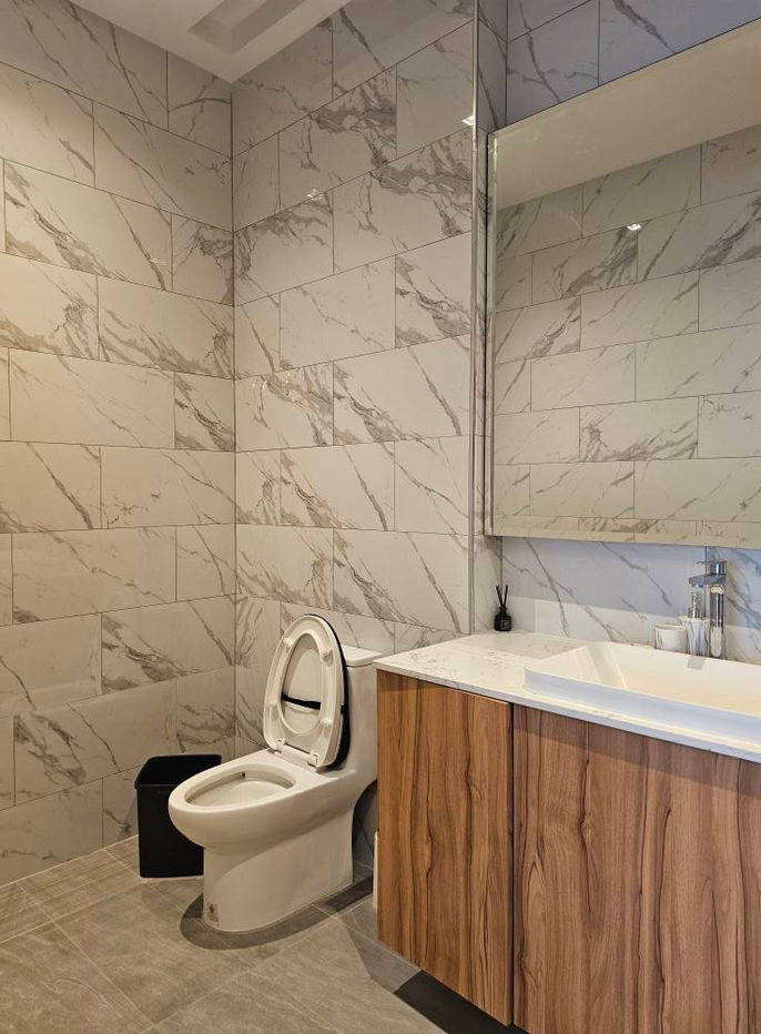 รูป พูลวิลล่านอร์ดิคในพัทยา พูลวิลล่าหรูใกล้สวนสาธารณะอ่างเก็บน้ำชากนอก ให้คุณสัมผัสบรรยากาศเงียบสงบ พร้อม 3 ห้องนอน 3 ห้องน้ำ และเฟอร์นิเจอร์ครบครัน - รูปที่ 11/25