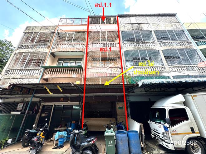 รูป อาคารพาณิชย์ สำหรับขาย - บางขุนนนท์ เขตบางกอกน้อย กรุงเทพมหานคร - รูปที่ 1/36