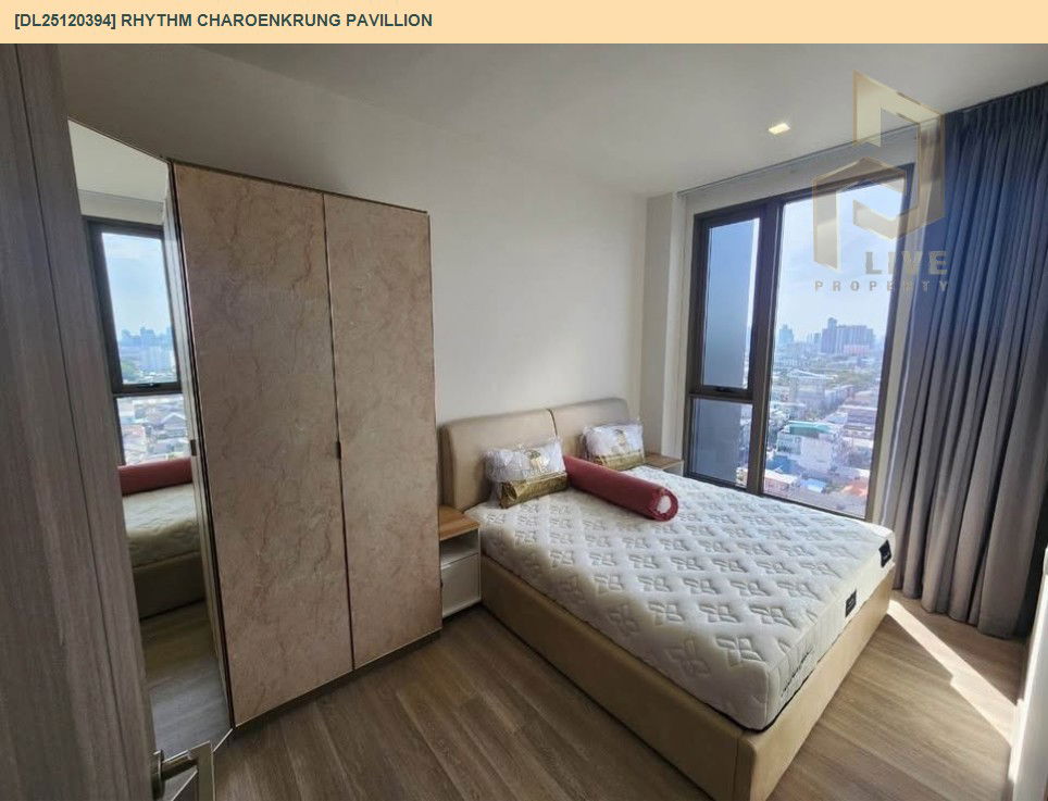 picture DL25120394 Condo for rent, RHYTHM CHAROENKRUNG PAVILLION near BTS สะพานตากสิน, ready to move in, call urgently 0638692663 LineID @897iyzll - 2/15