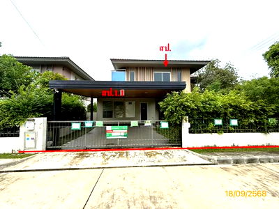 บ้านเดี่ยว บางกรวย นนทบุรี : บ้านเดี่ยว สำหรับขาย คณาสิริ ศาลายา ศาลากลาง บางกรวย นนทบุรี