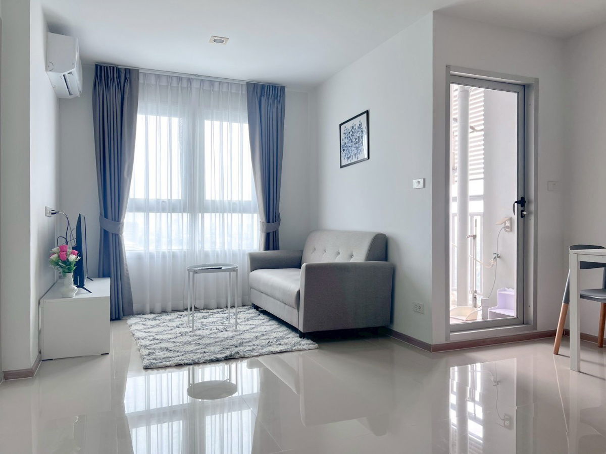 รูป ให้เช่า คอนโดริชพาร์คเจ้าพระยา ห้องสวยตรงปกวิวแม่น้ำ ใกล้MRT ไทรม้า - รูปที่ 10/17