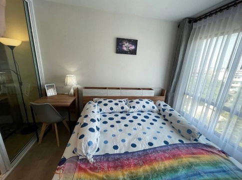 คอนโด REACH พหลโยธิน 52 มีเครื่องซักผ้า+ห้องสวย แบบ 1 ห้องนอน 30 ตรม. ตึก B ชั้น 6 ใกล้ตลาดยิ่งเจริญ 10,000 บาท