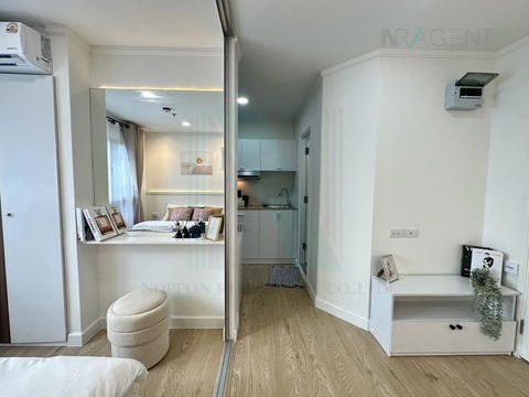 🚩 For Sell Condo LUMPINI VILLE LASALLE - BEARING Building 1, Floor 4,1 bed room, Room size 22.00 sqm