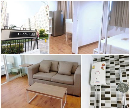 ตึก G *ห้องสวย* ให้เช่า คอนโด ทิวลิป สแควร์ แอท อ้อมน้อย LINE ID: 0639547953