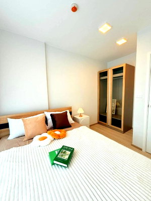 คอนโดให้เช่า : ให้ เช่าห้อง คอนโด 2 นอน  Plum Condo สุขุมวิท 62 Fully Furnished 35 ตร.ม ชั้น 4