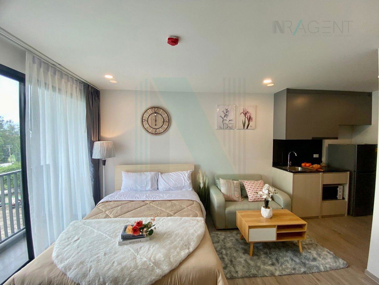 รูป 📌 ให้เช่าคอนโด โดว์เช่ ลาซาล อาคาร 1 ชั้น 5 1 ห้องนอน ขนาด 26.00 ตรม ใกล้ Summer Lasalle - รูปที่ 1/8