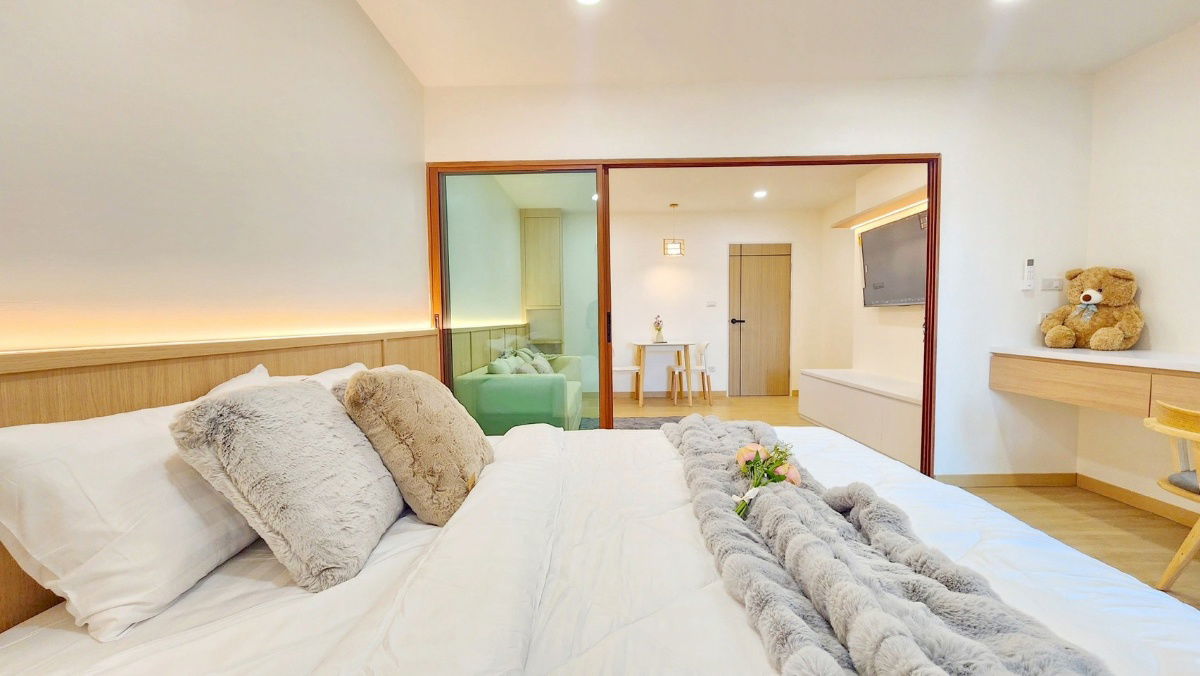 รูป ขาย เอสอาร์ คอมเพล็กซ์ 1ห้องนอน 1ห้องน้ำ 38 ตร.ม. ชั้น 5 วิวสระว่ายน้ำ (ID:1263CS) - รูปที่ 3/14