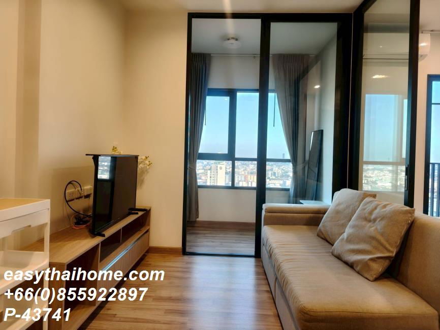 รูป P-43741 ให้เช่า คอนโด นิช โมโน สุขุมวิท-แบริ่ง Mueang Samut Prakan District, Samut Prakan พร้อมอยู่ ราคาถูก Line Id @easythaihome 085-592-2897 - รูปที่ 6/10