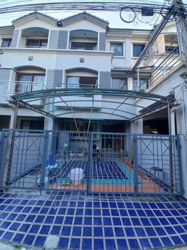 📌 For Rent 3-story Townhouse BAAN KLANG MUANG RAMA 9 SOI 43 3 bedroom 3 bathroom