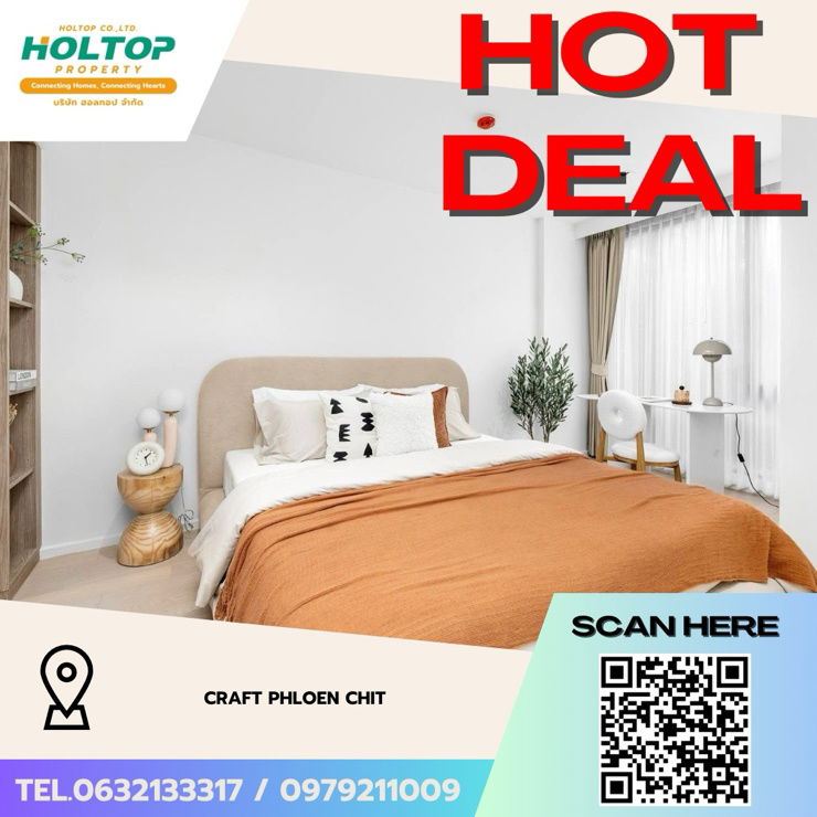 picture #Z3610💥 121268 🔥 Condo for Rent: CRAFT Phloen Chit - 1/8