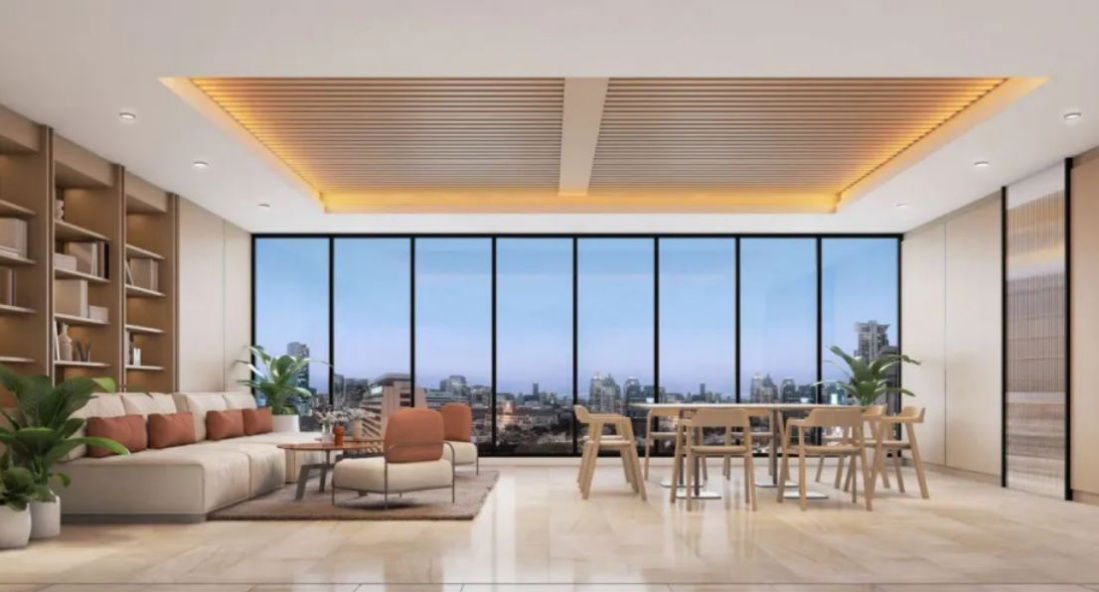 รูป คอนโดสุดหรูใจกลางเมือง ให้เช่า! พร้อมวิวสวย สิ่งอำนวยความสะดวกครบครัน ติดต่อ @teenarenthub - รูปที่ 10/12