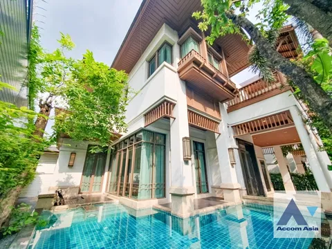 🔼🔽 AccomA 📩 Tropical-style house with private pool in Sathorn (AA41292)