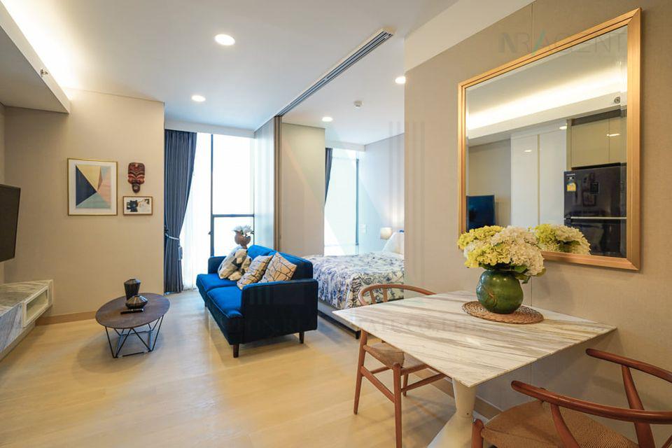 picture ðĢNice room!ðĢ For Rent Condo SIAMESE EXCLUSIVE QUEENS Building 1, Floor 17,1 bed room, Room size 35.00 sqm - 4/8