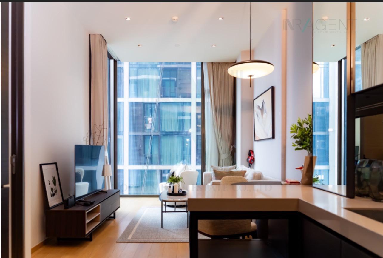 รูป ให้เช่าคอนโด ทเวนตี้เอท ชิดลม อาคาร TOWER ชั้น 8 1 ห้องนอน ขนาด 44 ตรม ใกล้ Central ชิดลม - รูปที่ 3/8