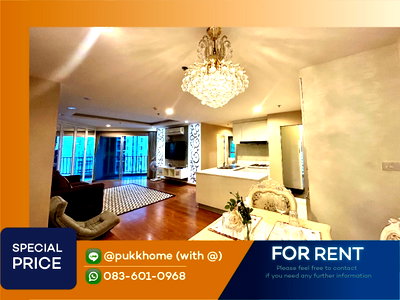 คอนโดให้เช่า : Belle Grand Rama 9 ✨ 2 ห้องนอน Fully furnished เเต่งสวย ตรงปก 📞 Line : @pukkhome (with @)