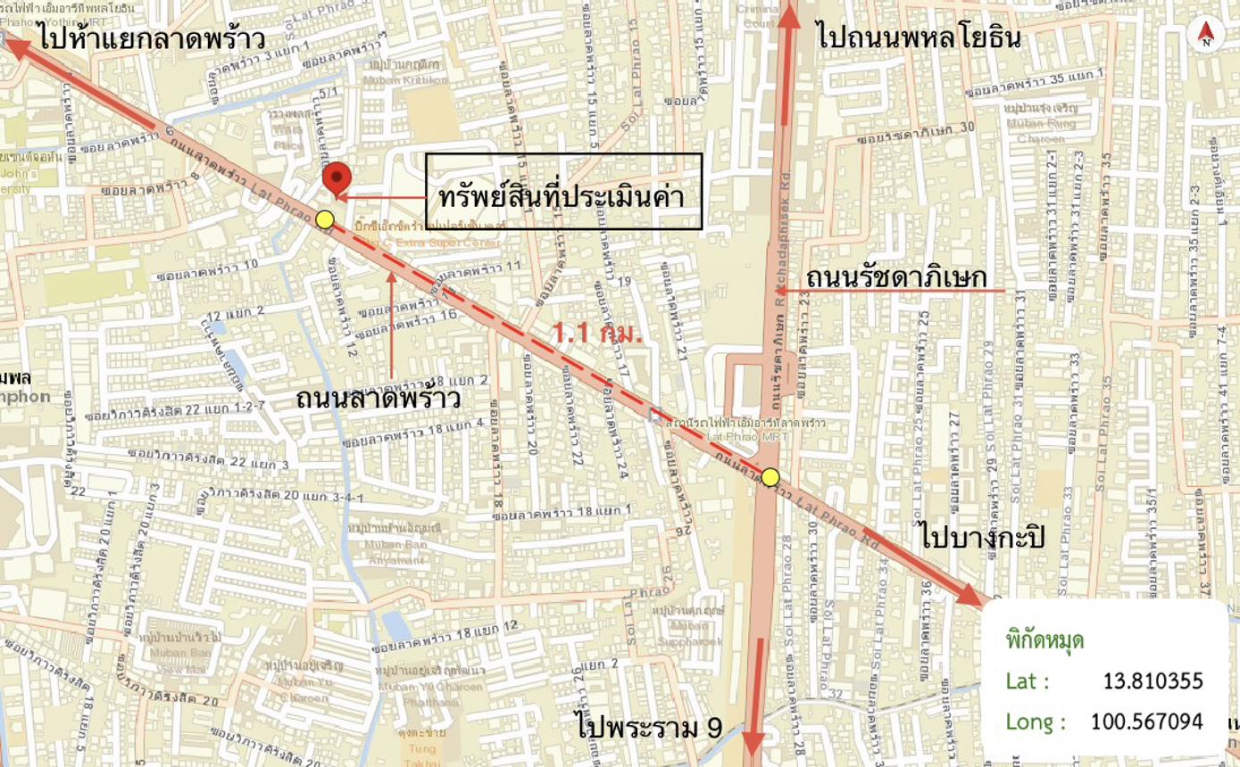 รูป คอนโดมิเนียม 1 ห้องนอน, 50.37 ตารางเมตร คอนโดมิเนียม สำหรับขาย เดอะเซสท์ ลาดยาว เขตจตุจักร กรุงเทพมหานคร - รูปที่ 23/24