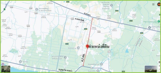 รูป ขายถูก ที่ดินแปลงใหญ่ 67-0-76 ไร่ ลาดหวาย ต.บางเพรียง สมุทรปราการ - รูปที่ 6/6