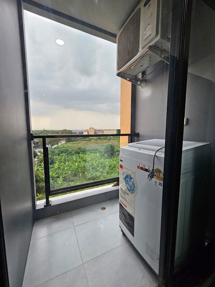 รูป AS1622 ให้เช่าคอนโด The Cube Station รามอินทรา 109 ห้องสวย พร้อมเครื่องใช้ไฟฟ้าเฟอร์นิเจอร์ครบ - รูปที่ 8/9