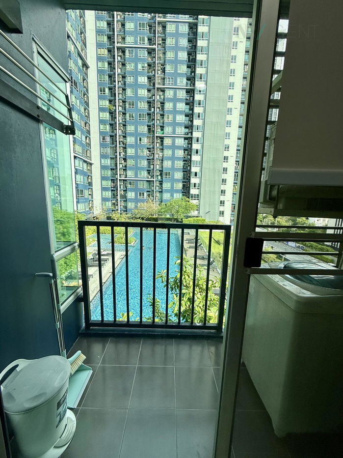 รูป ให้เช่าคอนโด เดอะ เบส สุขุมวิท 77 อาคาร B ชั้น 8 1 ห้องนอน ขนาด 31 ตรม ใกล้ ศูนย์การค้ามาร์เก็ตพลัส - รูปที่ 7/8