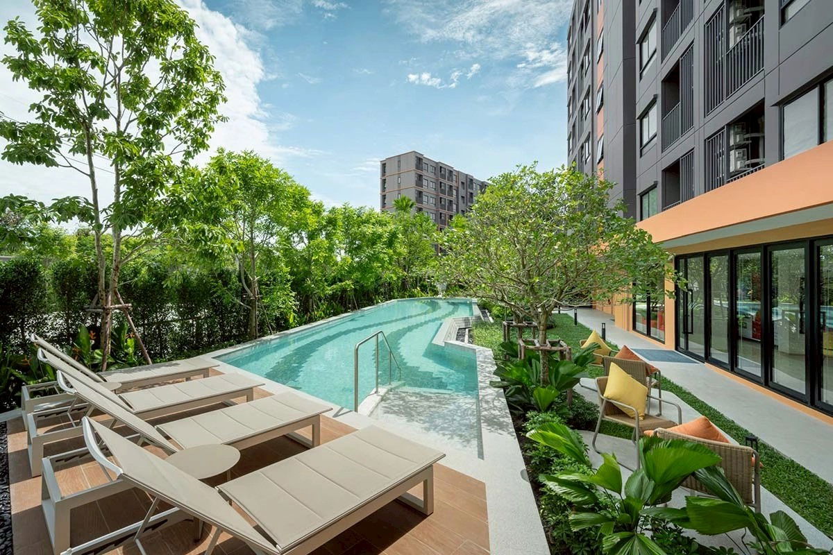 รูป ขายคอนโดมือ 1 จากโครงการ dcondo sense (ดีคอนโด เซนส์) | ติดต่อฝ่ายขาย : 061-6598997- Line OA : @Newlight (มี@) - รูปที่ 9/21