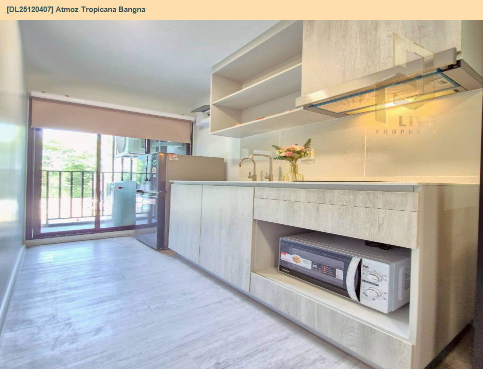 picture DL25120407 Condo for rent, Atmoz Tropicana Bangna near -, ready to move in, call urgently 0638692663 LineID @534wlwof - 9/18