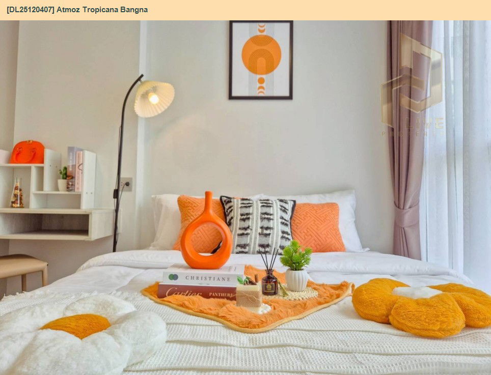 picture DL25120407 Condo for rent, Atmoz Tropicana Bangna near -, ready to move in, call urgently 0638692663 LineID @534wlwof - 3/18