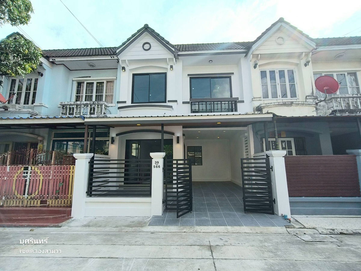 รูป ม.บุศรินทร์ พระยาสุเรนทร์ 40 ซ.37 ทาวน์เฮาส์ 2 ชั้น พร้อมอยู่ ฟรีเฟอร์ฯ ทั้งหลัง ตกแต่งใหม่ทำเลดี เดินทางสะดวก - รูปที่ 3/21