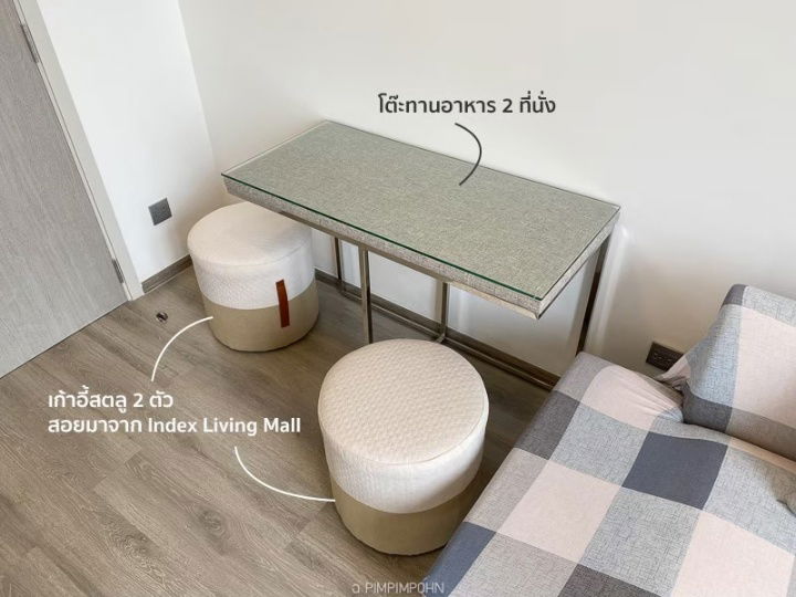 รูป คอนโด Miti Chiva Kaset Station ห้องสวย 1 ห้องนอน 34 ตรม. ชั้น 12A มีเครื่องซักผ้า ของครบ 20,000 บาท - รูปที่ 4/13