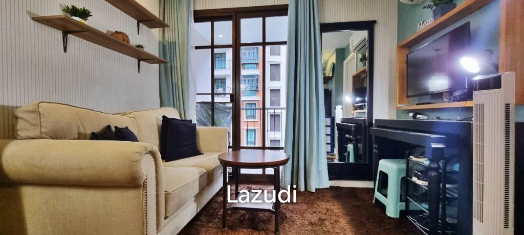 รูป คอนโดใหม่ 35 ตร.ม. ชั้น 4 ใจกลางหนองปรือ พัทยา ตกแต่งครบเข้าอยู่ได้ทันที - รูปที่ 1/14