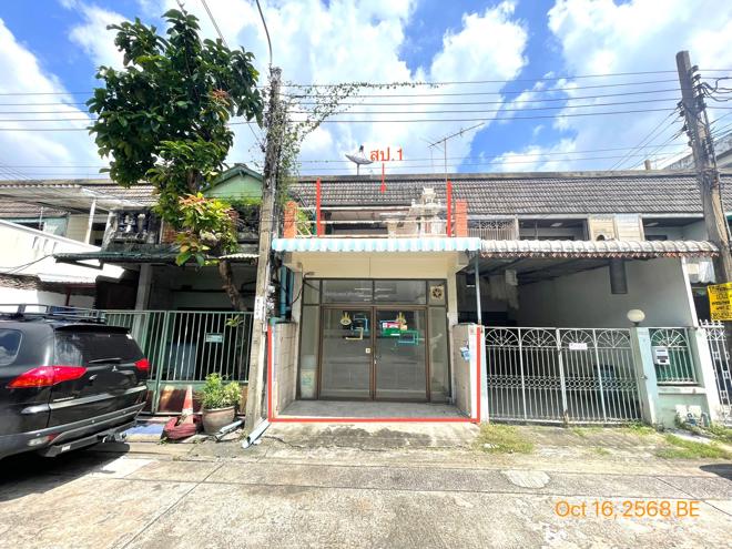 รูป ทาวน์เฮ้าส์ สำหรับขาย - หนองค้างพลู เขตหนองแขม กรุงเทพมหานคร - รูปที่ 1/24