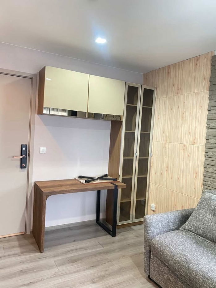 picture For Rent:Politan Rive Condo on 23th floor with a beautiful river overlooking Phra Nang Klao Bridge. Size: 31 sq.m. Fully furnished, move-in ready. - 4/12