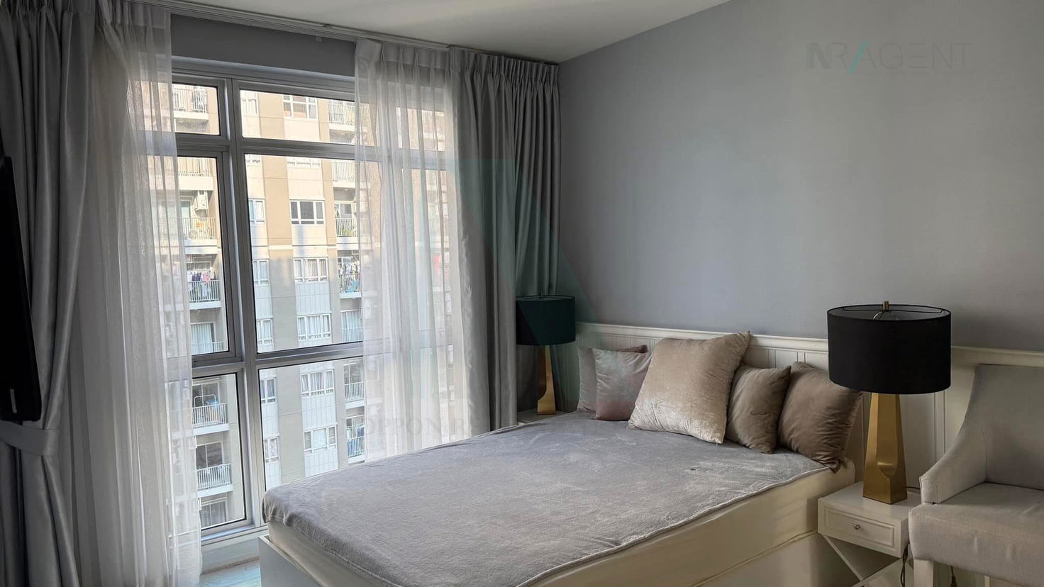 picture ðš For Sell Condo MANOR SANAMBINNAM Building C, Floor 30,2 bed room, Room size 62 sqm - 6/8