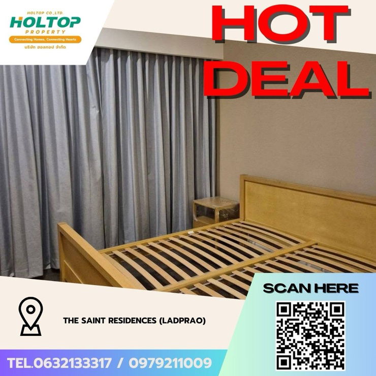 รูป #Z3615💥 121268 🔥ให้เช่าคอนโด The Saint Residences (ladprao) - รูปที่ 1/9
