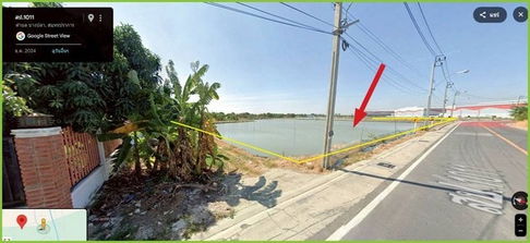 ขายที่ดิน ผังม่วง ถูกสุดในโซน 15-2-35 ไร่ พร้อมถมให้ ถนนคลองส่งน้ำ บางนาตราด-เทพารักษ์ กม.19