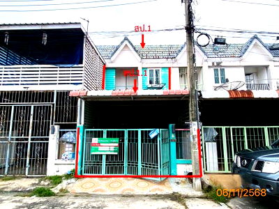 ทาวน์โฮม บางบ่อ สมุทรปราการ : ทาวน์เฮ้าส์ สำหรับขาย นันท์นภัส สมาร์ทโฮม บางบ่อ บางบ่อ สมุทรปราการ