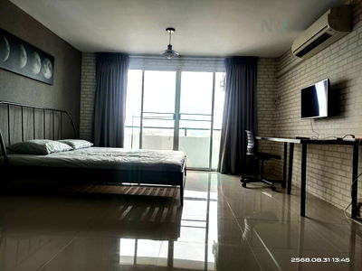 Condos for rent BTS Udom Suk : For Rent Condo SUPATTRA CONDOTEL Building , Floor 9,Studio, Room size 34 sqm