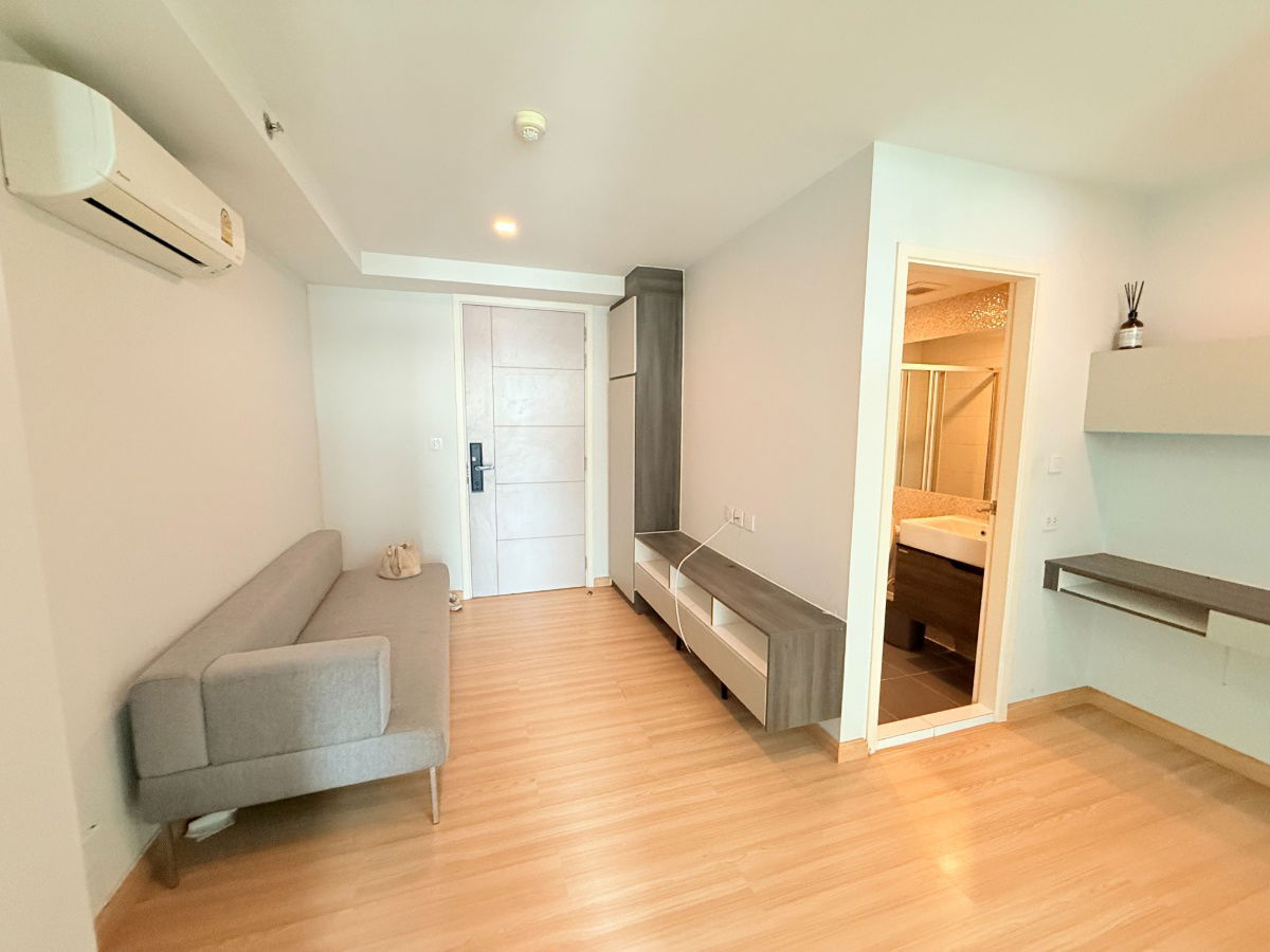 รูป ให้เช่าคอนโด ไนท์บริดจ์ สกายซิตี้ สะพานใหม่ ติดBTSสายหยุด พร้อมเฟอร์นิเจอร์ และเครื่องใช้ไฟฟ้า ขนาด 28 ตร.ม. 12,000/เดือน - รูปที่ 6/10