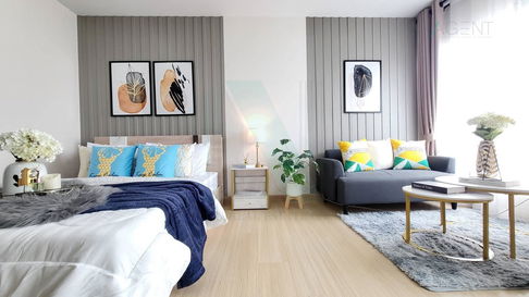 For Sell Condo SUPALAI VERANDA PHASI CHAROEN STATION Building B, Floor 19,Studio, Room size 30 sqm