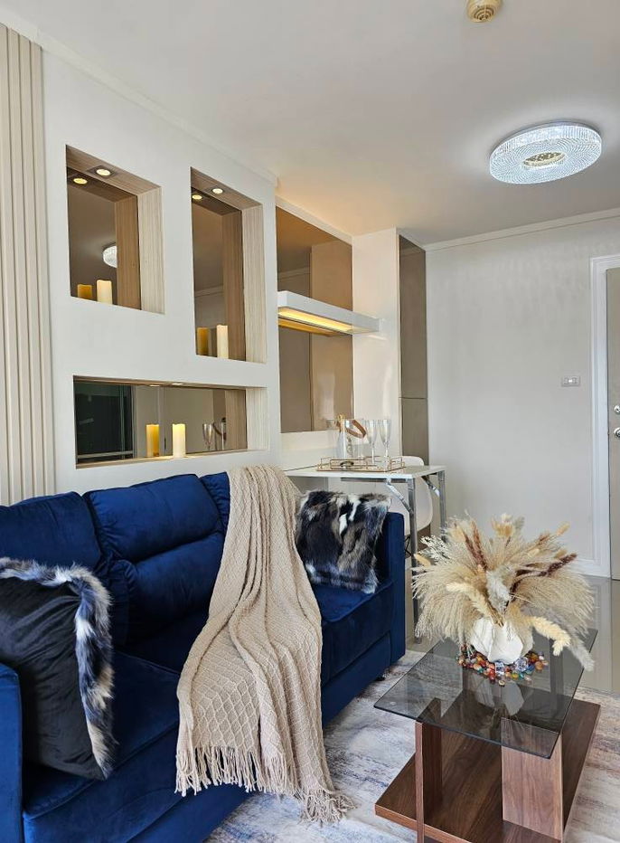 รูป ขายคอนโดพัทยา Lumpini Ville Naklua Wongamat — ชั้นสูง วิวทะเล โควต้าต่างชาติ พร้อมเฟอร์นิเจอร์ - รูปที่ 11/28