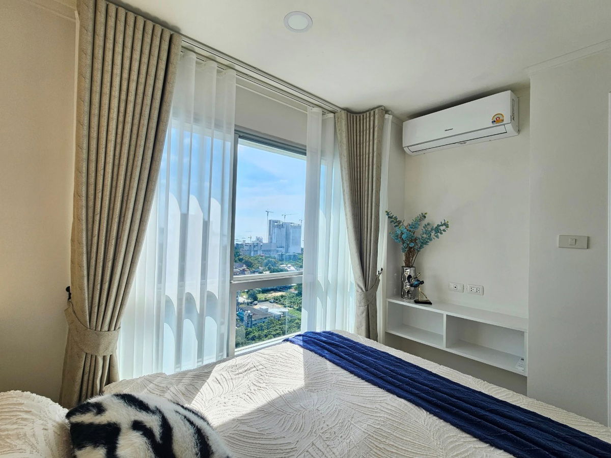 รูป ขายคอนโดพัทยา Lumpini Ville Naklua Wongamat — ชั้นสูง วิวทะเล โควต้าต่างชาติ พร้อมเฟอร์นิเจอร์ - รูปที่ 4/28