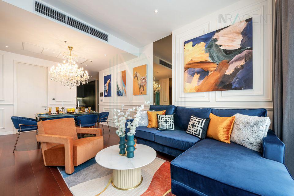 picture ð For Rent Condo KHUN BY YOO INSPIRED BY STARCK Building 1, Floor 18,2 bed room, Room size 82.00 sqm - 3/8