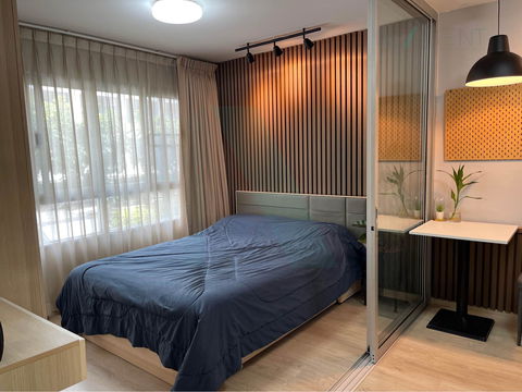 ให้เช่าคอนโด เอลลิโอ เดล เรย์ อาคาร A ชั้น 2 1 ห้องนอน ขนาด 26 ตรม ใกล้ โรงเรียนพูนสิน