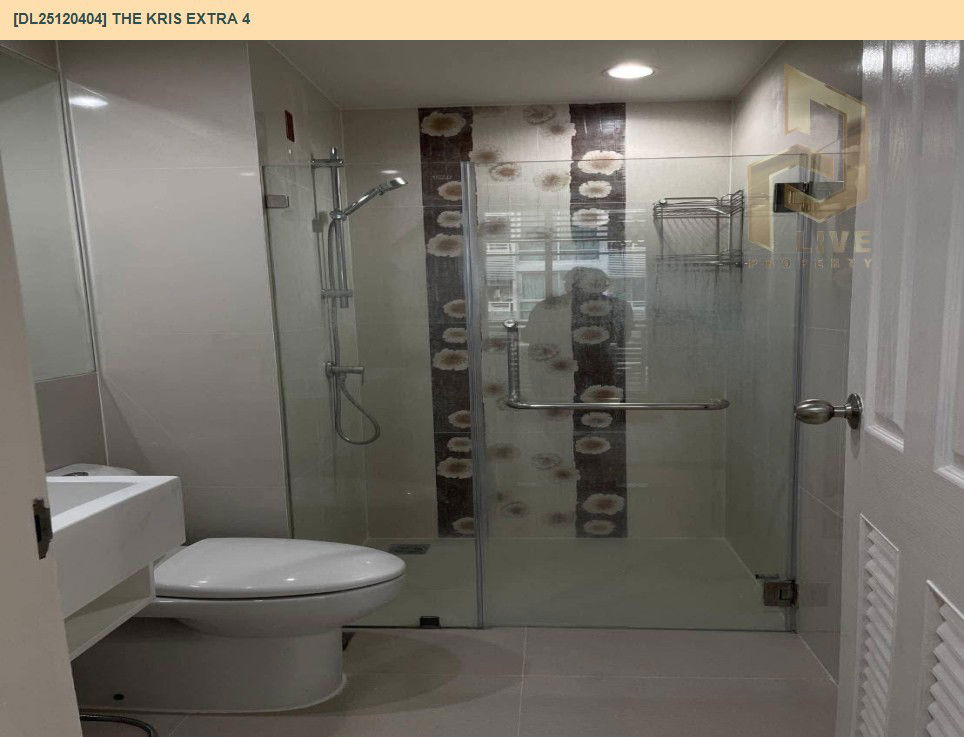 รูป DL25120404 ให้เช่าคอนโด เดอะคริส เอ็กซ์ตร้า 4 (The Kris Extra 4) ใกล้ MRT สุทธิสาร พร้อมเข้าอยู่ โทรด่วน 0614453194 LineID @162cjixi - รูปที่ 9/12