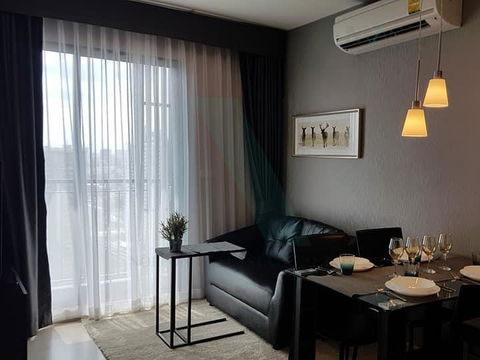 ให้เช่าคอนโด ริทึ่ม อโศก อาคาร 1 ชั้น 27 2 ห้องนอน ขนาด 42.00 ตรม ใกล้ เซ็นทรัล พระราม 9