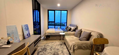 คอนโดให้เช่า : 🔺 ให้เช่าคอนโด โซ ออริจิ้น พหล 69 สเตชั่น อาคาร 1 ชั้น 8 สตูดิโอ ขนาด 25 ตรม ใกล้ BTS สายหยุด