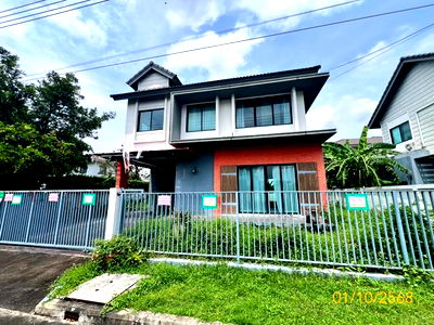 บ้านเดี่ยว ลำลูกกา ปทุมธานี : บ้านเดี่ยว สำหรับขาย วราบดินทร์ รังสิต-คลอง 3 ลาดสวาย ลำลูกกา ปทุมธานี