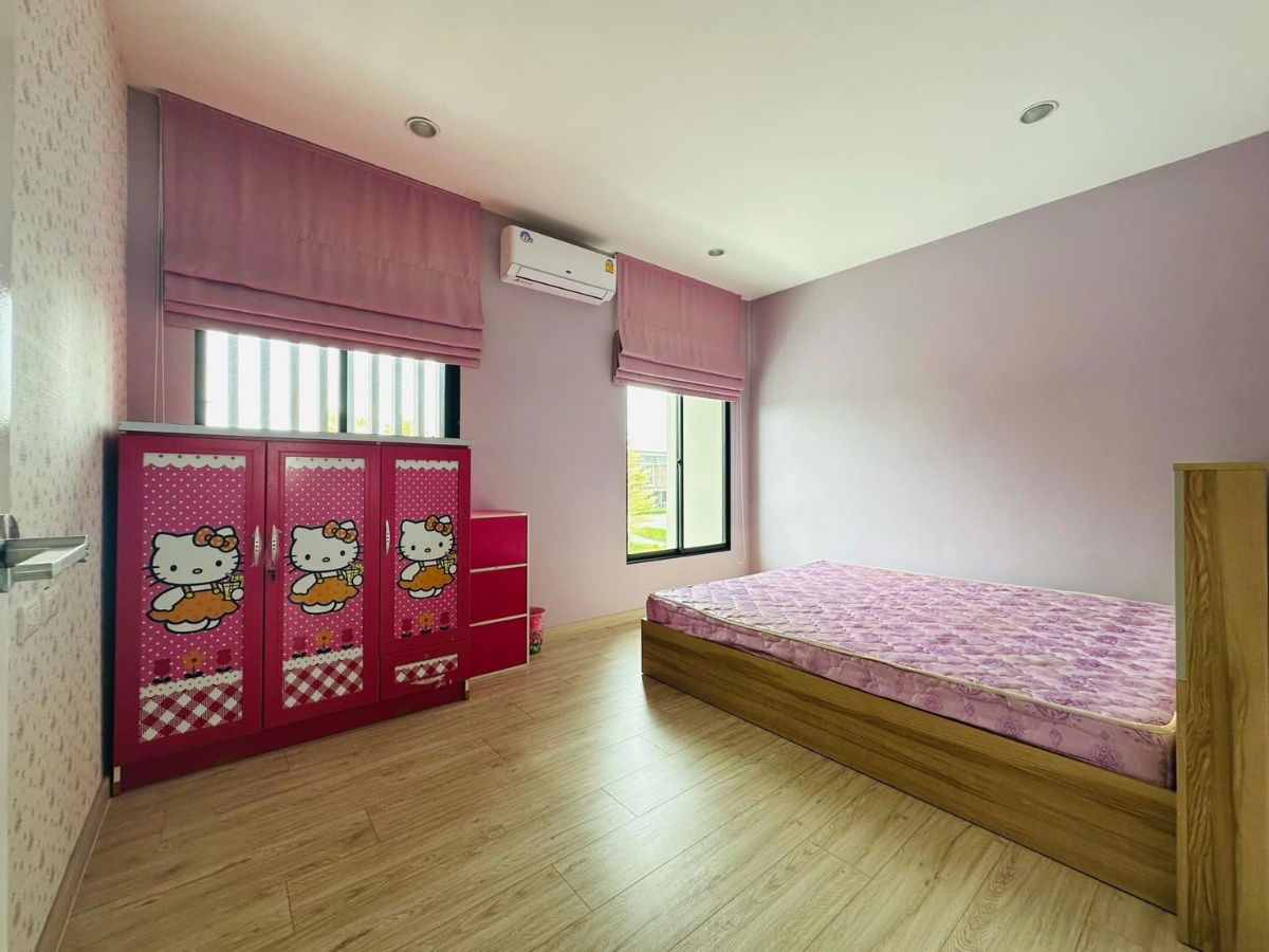 รูป 🏡✨ ให้เช่าบ้านเดี่ยว 2 ชั้น (บ้านใหม่ มือหนึ่ง) โครงการ ECO HAUS ปิ่นเกล้า–ศาลายา บ้านหลังริม หน้าบ้านเป็นสวนสาธารณะ 📌ใกล้ ม.มหิดล ศาลายา - รูปที่ 8/15